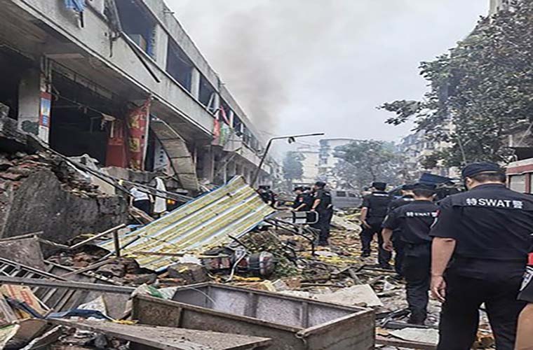 Gas pipeline blast in China kills 12 and injures 138 people