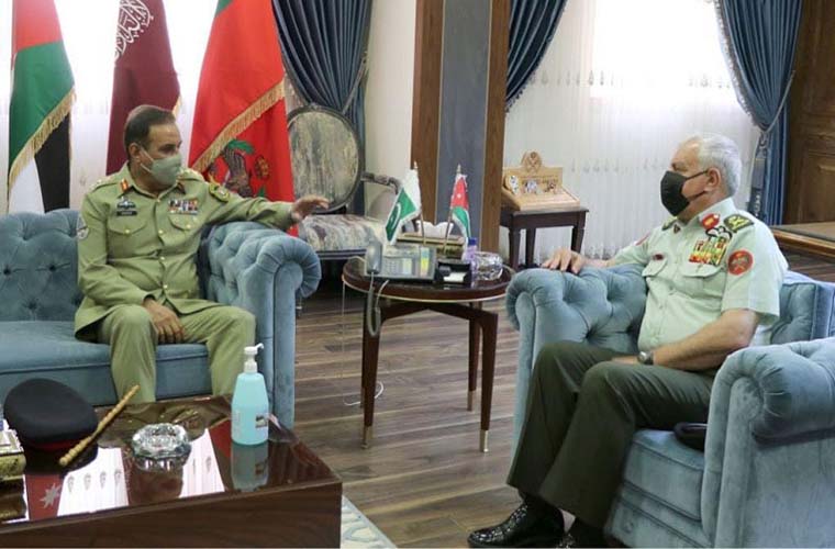 CJCSC General Nadeem Raza in Jordan on an official visit