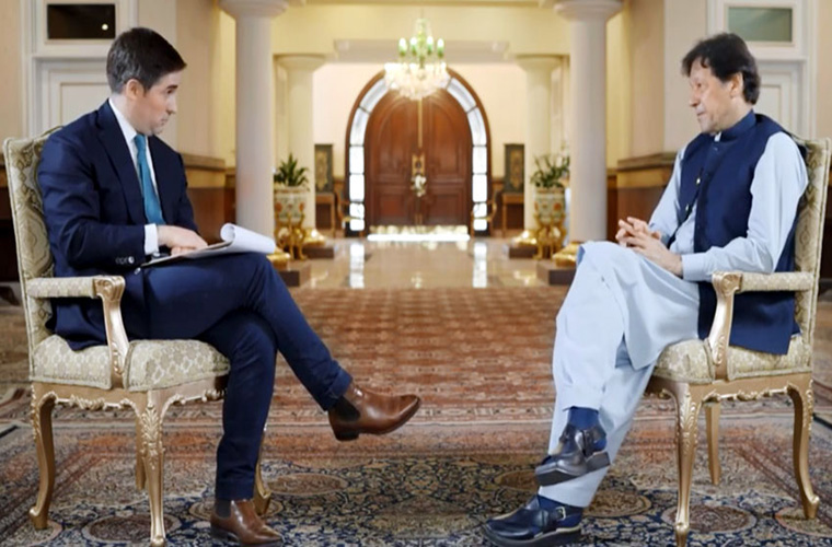 Prime Minister Imran Khan says an absolute no to any base for US