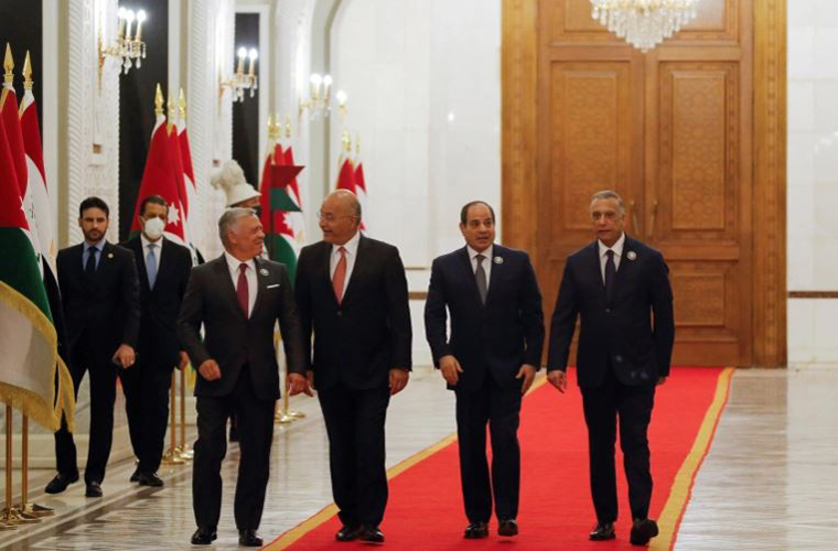 Tripartite summit of Iraq with Jordan and Egypt leadership vow cooperation