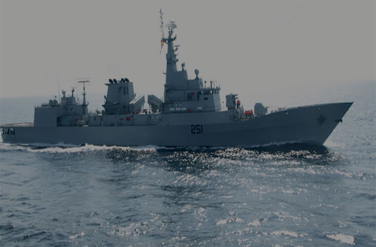 Pakistan Navy Ship PNS Zulfiqar visits Aqaba Port of Jordan