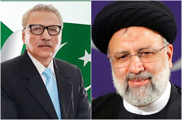 President Alvi congratulates Ebrahim Raisi on election as Iran President
