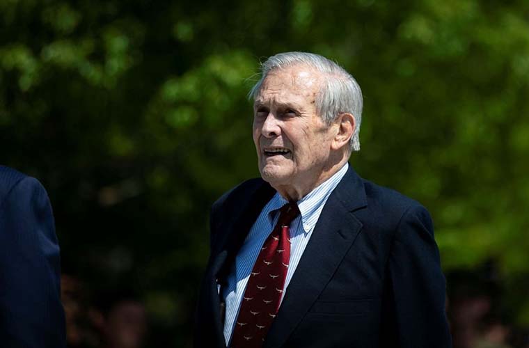 Former secretary of defense Donald Rumsfeld dies at 88