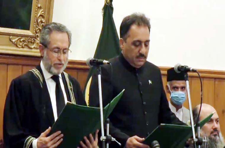 Syed Zahoor Agha takes oath as Governor Balochistan