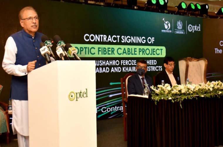 Agreement signed to lay 700km Optical Fiber for high speed broadband services in 3 districts
