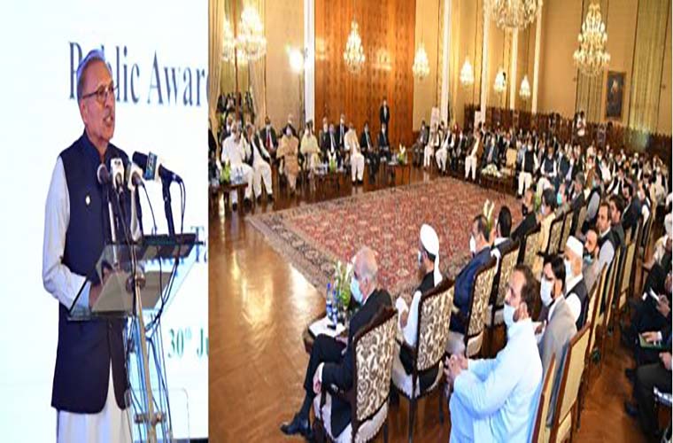 President Alvi links ease of doing business with effective tax system