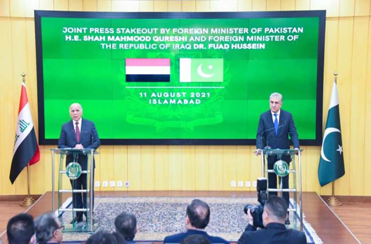 Pakistan Iraq agree to convert ties to a more meaningful economic partnership