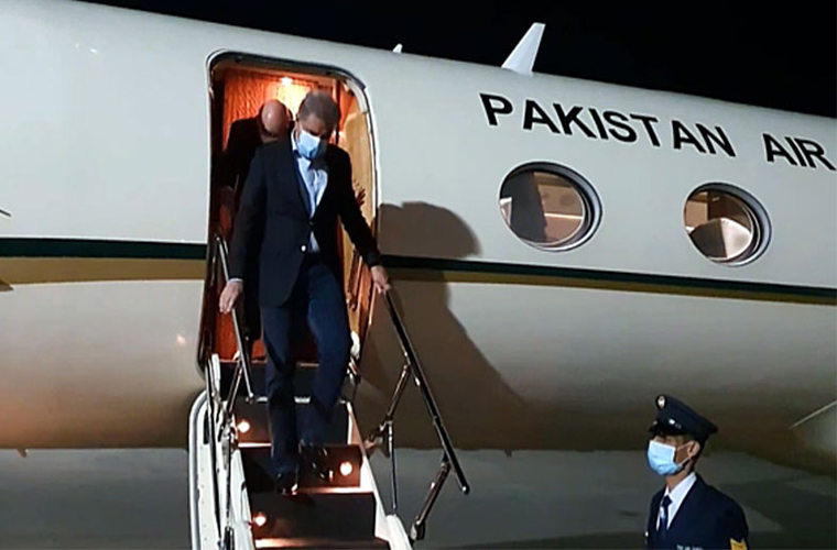 Foreign Minister Shah Mahmood Qureshi in London on official UK visit