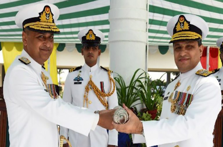 Rear Admiral Mian Zakirullah Jan takes over as Naval Commander Karachi