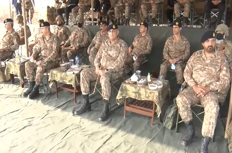 Pakistan Army Chief briefed during visit to HQ Southern Command Multan