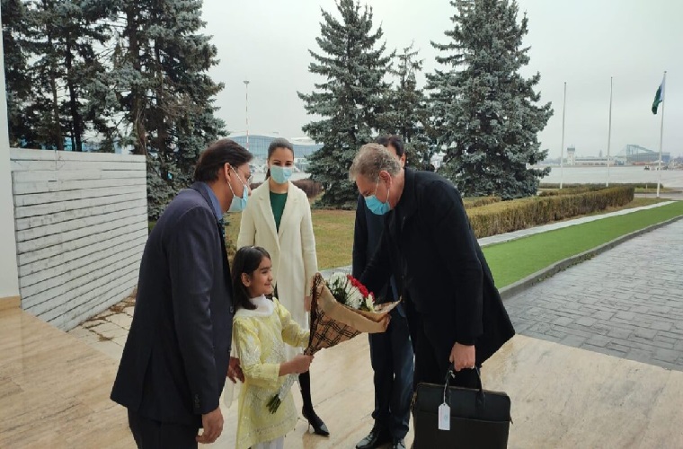 Foreign Minister Shah Mahmood arrives in Spain on 3-day visit