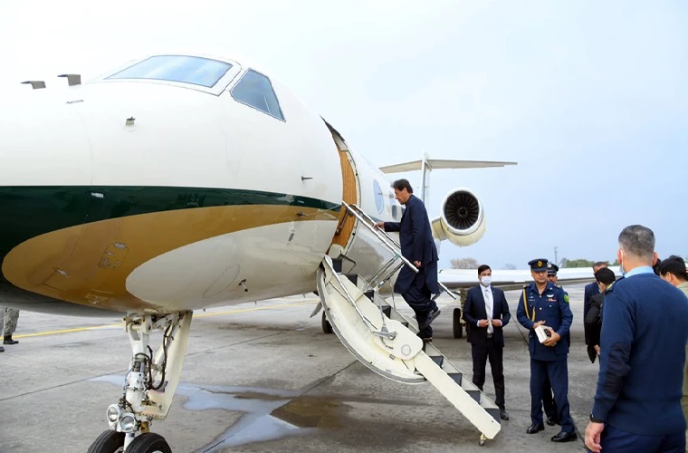 PM Imran Khan left for Russia on two-day official visit