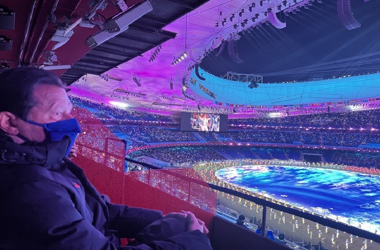 PM Khan attends opening ceremony of Olympics 2022