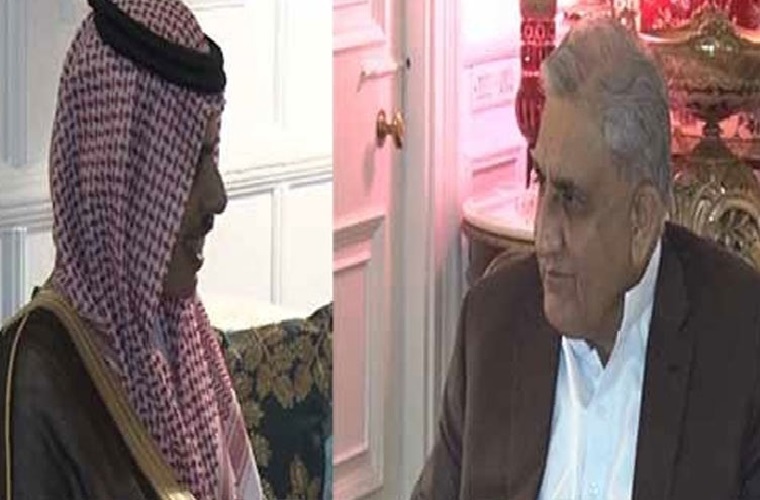 COAS discusses mutual interest with foreign minister of Saudia Arabia