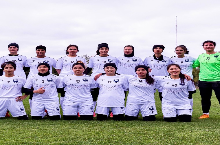 Afghan women players make football debut in Australia