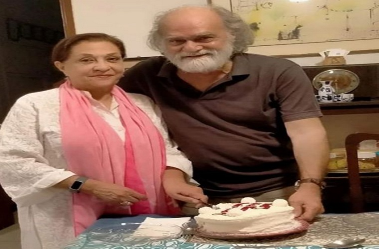 How did Manzar Sehbai celebrate his second wedding anniversary?
