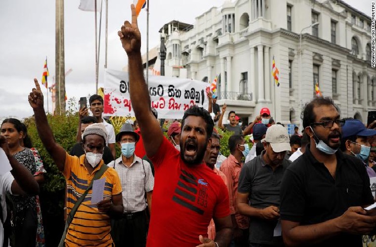 Sri Lanka down to last day of petrol, PM tells crisis-hit nation