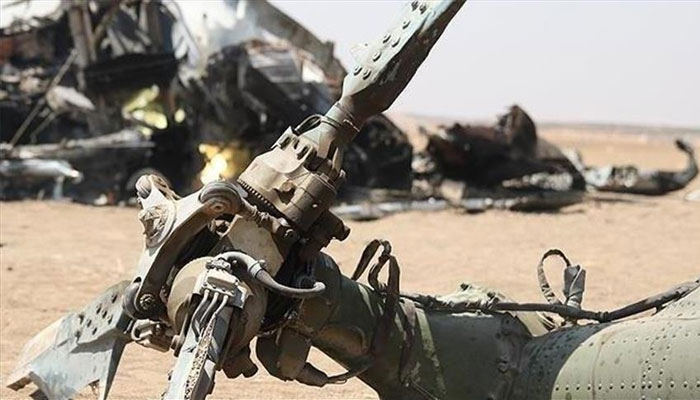 Six martyred as PAK ARMY helicopter crashes in Harnai