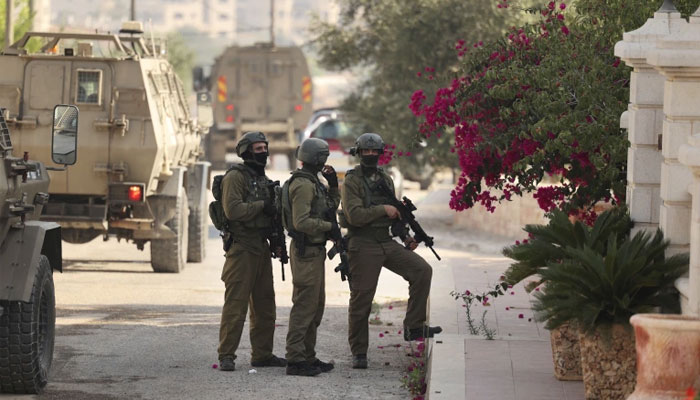 Israeli armed forces shot two Palestinians