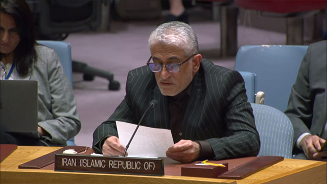 Iran UN Envoy: Israel emboldened by UNSC’s inaction