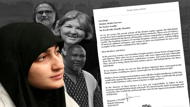 Qassem Soleimani Daughter’s open letter in support of Palestine