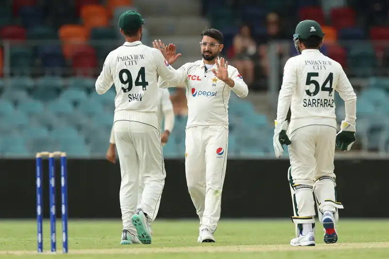 leg injury forced Abrar Ahmed out for 1st test starting on Dec 14