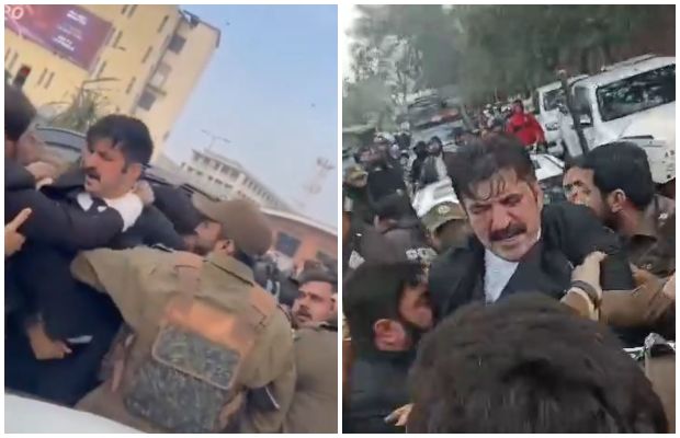 PTI’s Sher Afzal Marwat arrested outside Lahore High Court