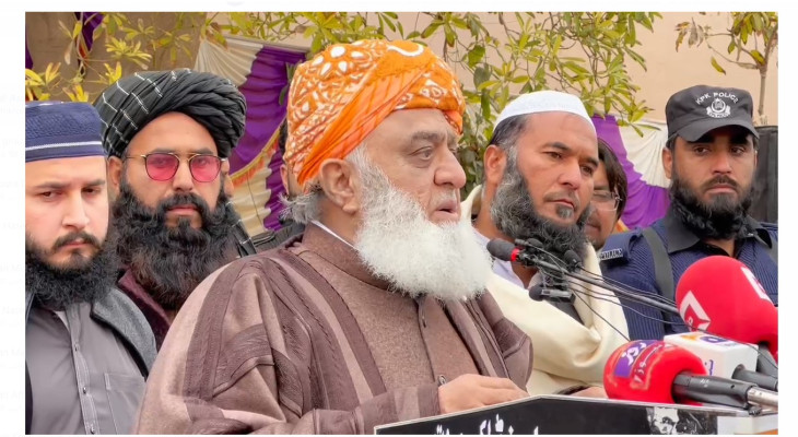 Maulana Fazlur Rehman displeased over candidates pursuing PTI ticket