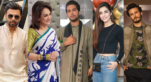 Top Pakistan celebrities urge masses to vote