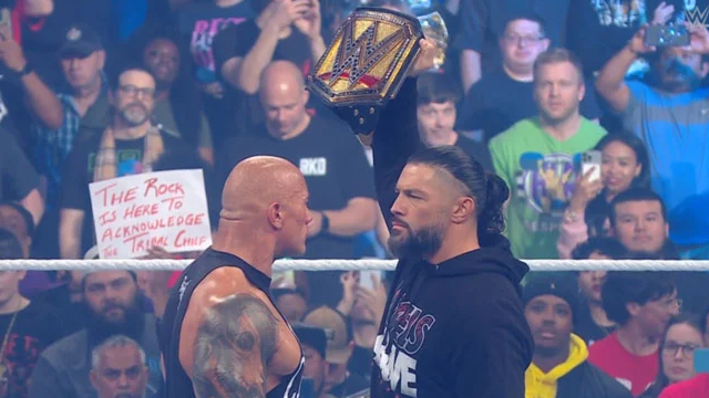 The Rock challenges Roman Reigns at WrestleMania 40