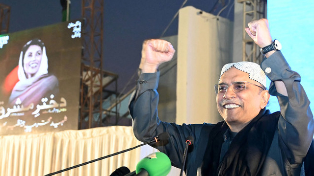 Asif Ali Zardari elected as 14th President of Pakistan