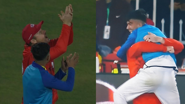 Watch: Colin Munro makes ball boy’s day