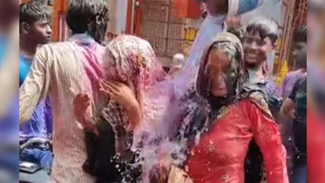 Muslim family harassed during Holi celebrations