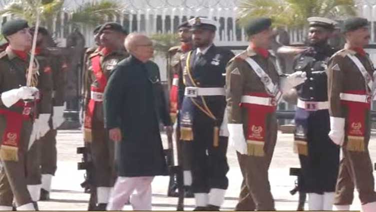 Alvi honoured last time at Presidency