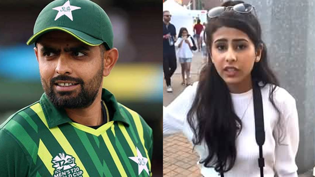 Female fan announces to gift her father’s Mercedes to Babar if he scores century today