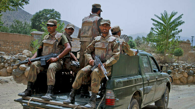Major among three soldiers martyred, eight terrorists killed in Bannu IBO