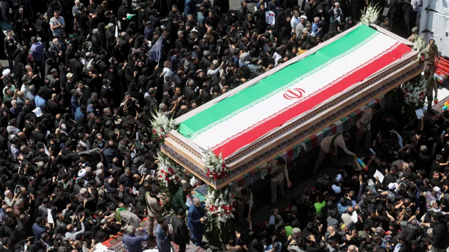Body of martyred President Raisi shifted to Mashhad