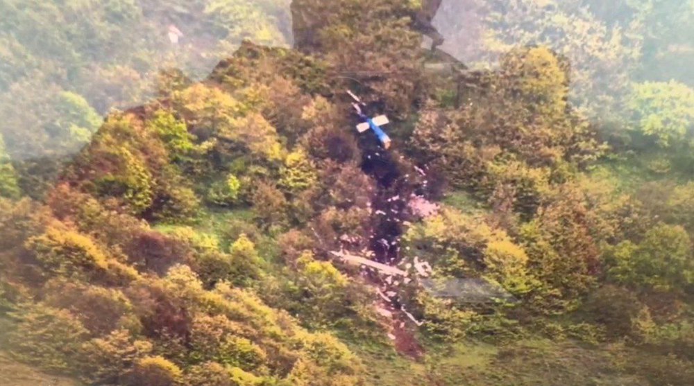 Rescue teams spot wreckage of Raisi’s helicopter