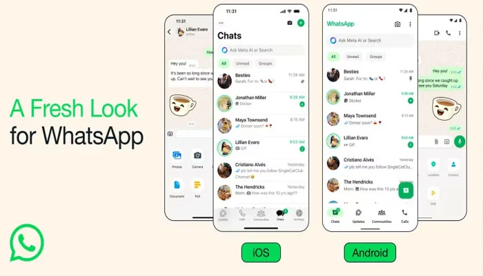 WhatsApp set to rollout new layout