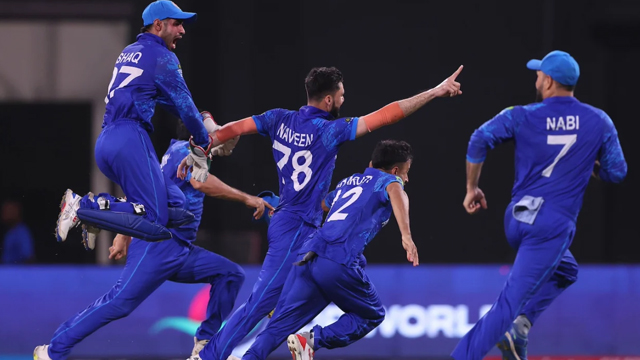 Afghanistan create history in T20 World Cup
