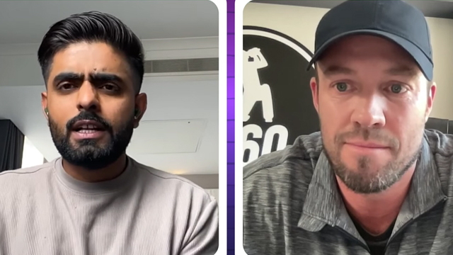 Watch: Babar Azam chats AB de Villiers ahead of T20 World Cup