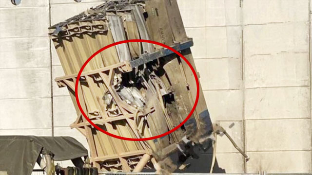 Images of destroyed “Iron Dome” system in Hezbollah attacks surfaced online