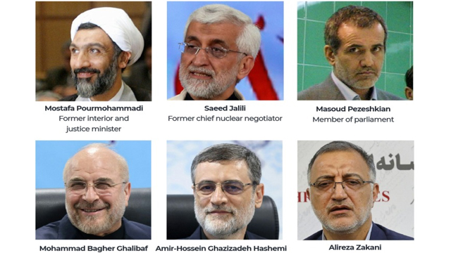 Here are the candidates for Iran’s Presidential election