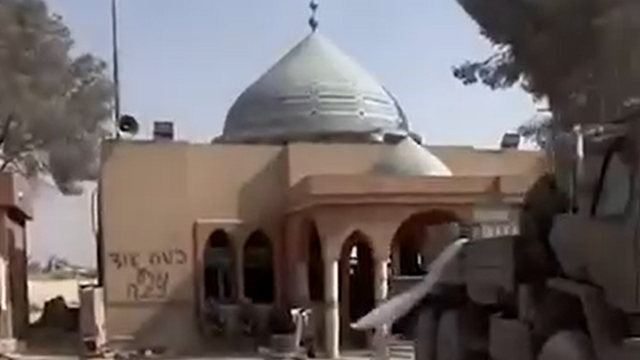 Israeli forces turn Mosque into cooking space in Rafah