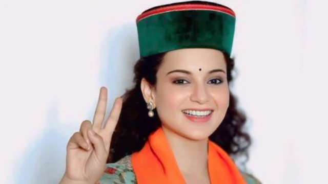 Bollywood actor Kangana Ranaut wins debut election