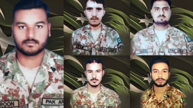 Five soldiers martyred in Kurram attack: ISPR