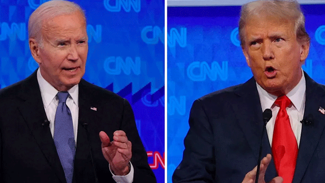 Watch: Trump jabs Biden in first US presidential debate