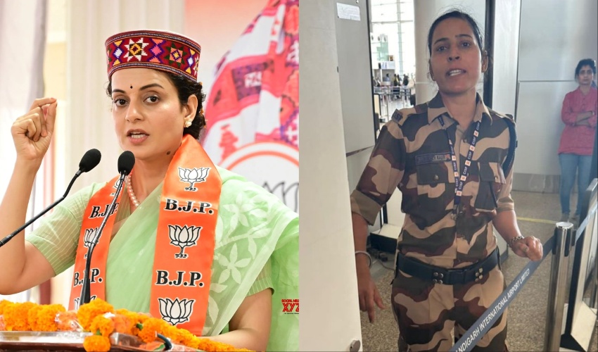 Kangana Ranaut slapped by airport security staff