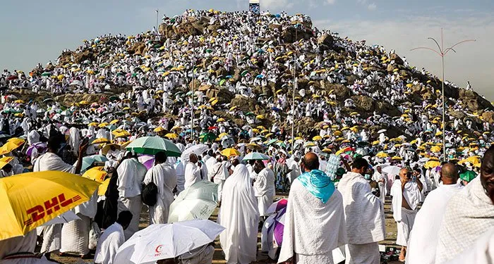 Pilgrims converge at Mount Arafat for daylong worship