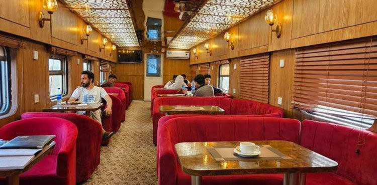 Another Pakistan train gets premium lounge dining car